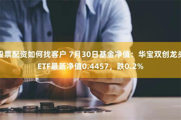 股票配资如何找客户 7月30日基金净值：华宝双创龙头ETF最新净值0.4457，跌0.2%