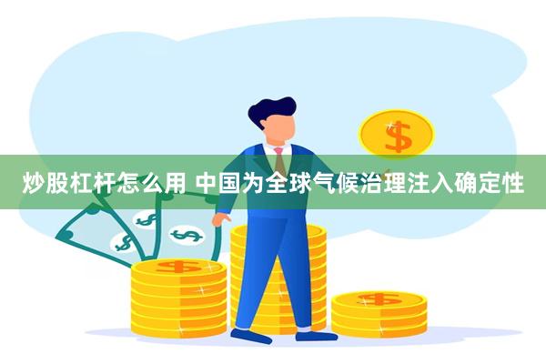 炒股杠杆怎么用 中国为全球气候治理注入确定性